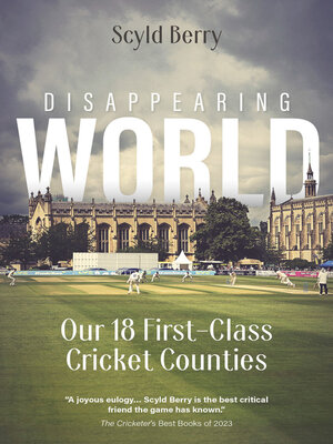 cover image of Disappearing World